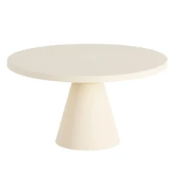 Stolik kawowy STEAKEN 71 cm kremowy*Zona-Design Outlet