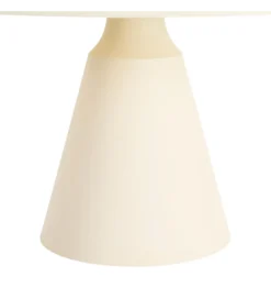Stolik kawowy STEAKEN 71 cm kremowy*Zona-Design Outlet