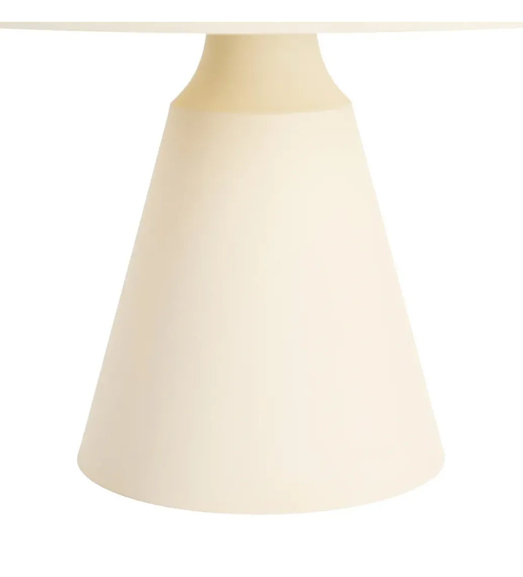 Stolik kawowy STEAKEN 71 cm kremowy*Zona-Design Outlet