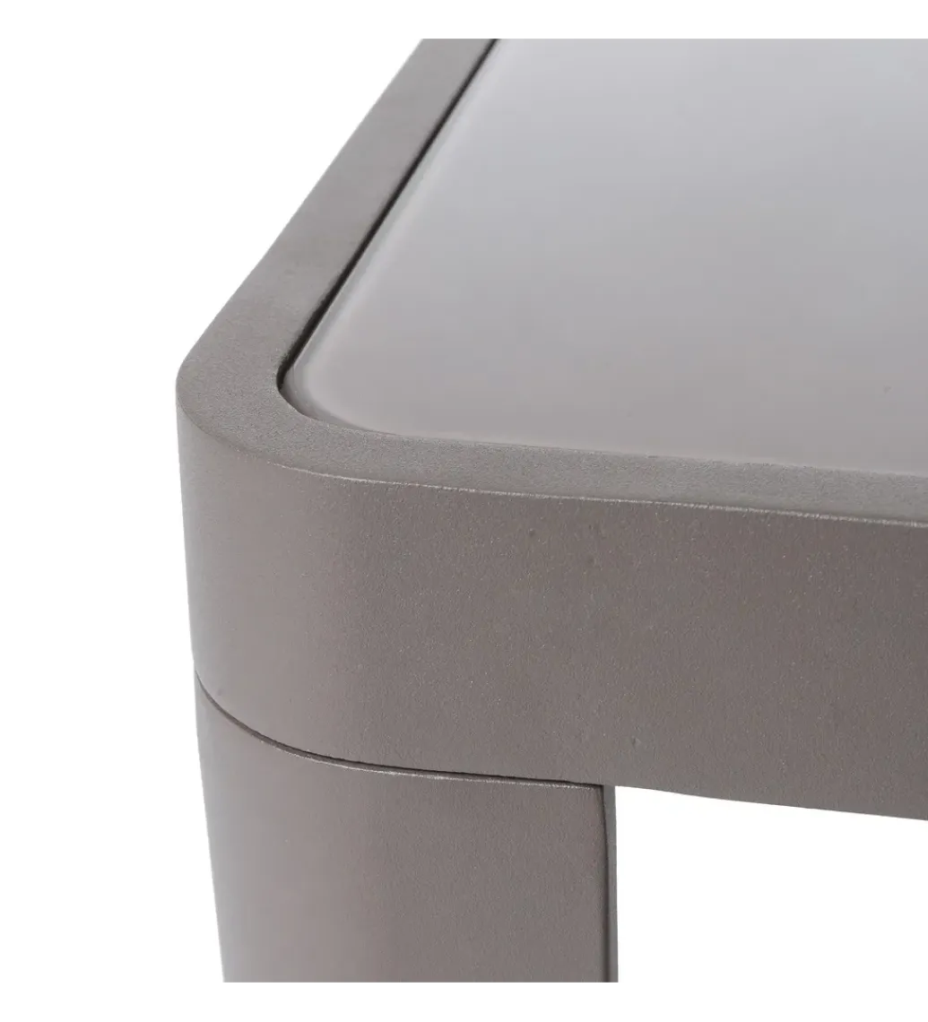 Stolik kawowy STELLA 70 cm szary*Zona-Design Outlet