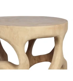 Stolik kawowy SUAR 50 cm drewno suar naturalne*Imeri Clearance
