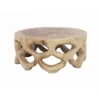 Stolik kawowy SUAR 70 cm drewno suar naturalne*Imeri Discount