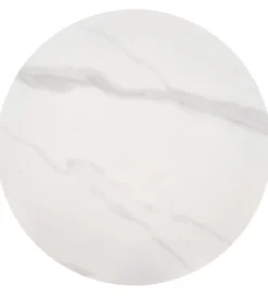 Stolik kawowy TALBI 50 cm w optyce białego marmuru*Halmar Sale