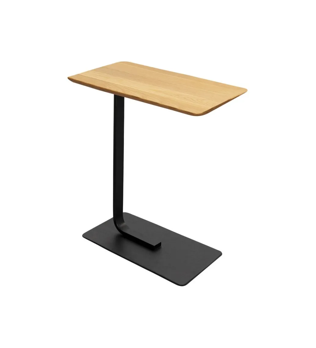 Stolik kawowy TASSILO 58 cm drewno dębu*KARE