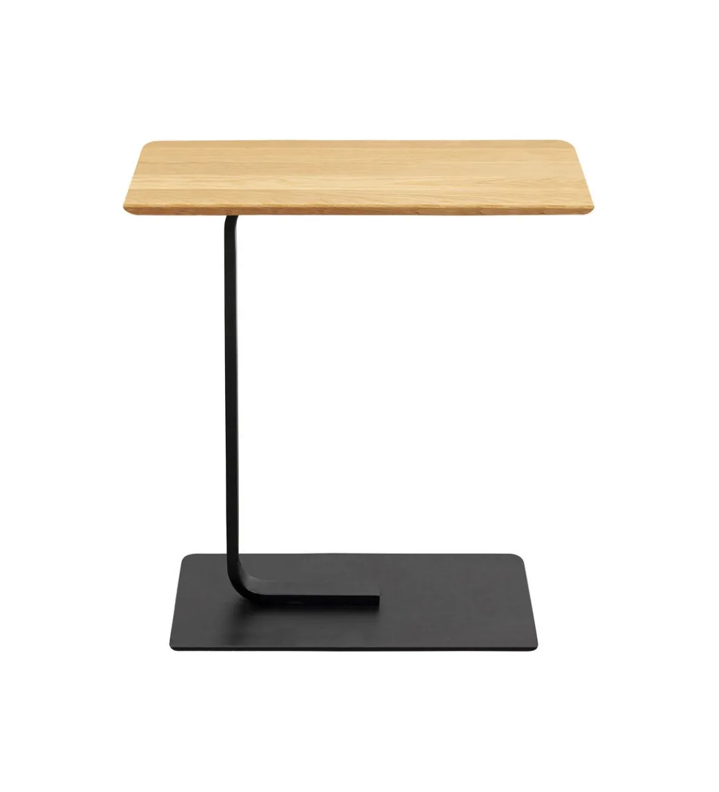 Stolik kawowy TASSILO 58 cm drewno dębu*KARE