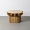 Stolik kawowy TEKALEMA 78 cm drewno mango*Zona-Design Best