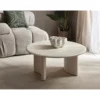 Stolik kawowy TELLUS 80 cm drewno mango*Imeri Clearance
