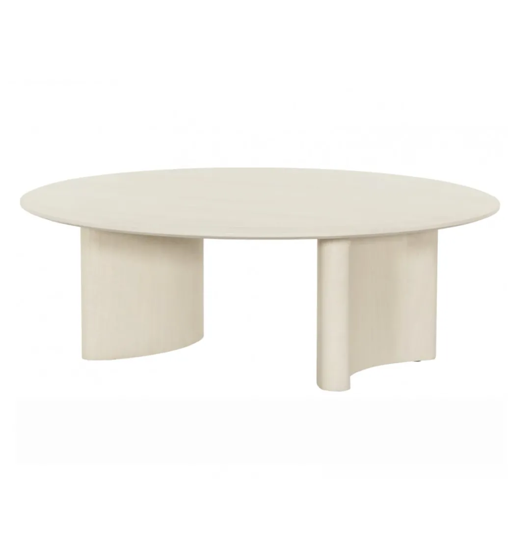 Stolik kawowy TELLUS 80 cm drewno mango*Imeri Clearance