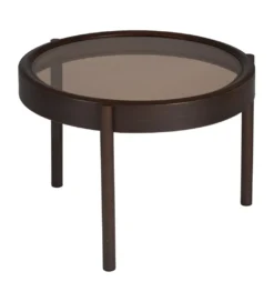 Stolik kawowy TERVO 61 cm ciemno brązowy*Zona-Design Sale