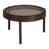 Stolik kawowy TERVO 75 cm ciemny brąz*Zona-Design New