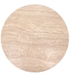 Stolik kawowy TIMORA II 70 cm blat w optyce trawertynu podstawa kaszmir*Halmar Outlet