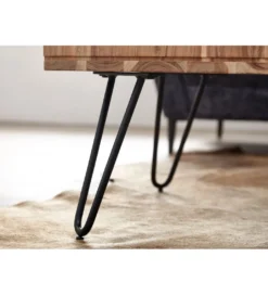 Stolik kawowy TINAR 60 cm drewno akacja*WOHNLING, GERMANY Sale