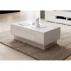 Stolik kawowy TOLEDO 110 cm biały*Helvetia