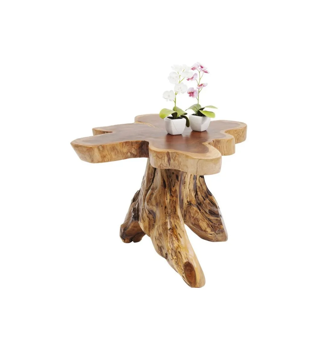 Stolik kawowy Tree 50 cm drewno teak*KARE Online