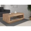 Stolik kawowy TULSA 110 cm w optyce dąb grandson*Helvetia Outlet