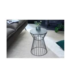 Stolik kawowy VARIA 33 cm czarny*Invicta Interior Hot