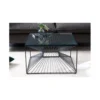 Stolik kawowy VARIA 60 cm czarny*Invicta Interior Outlet