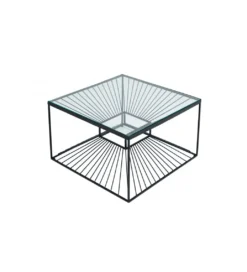 Stolik kawowy VARIA 60 cm czarny*Invicta Interior Outlet