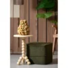 Stolik kawowy VEGLIO 35 cm drewno mango*L&L Hot