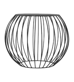 Stolik kawowy VENI 60 cm czarny*Kokoon Design Outlet