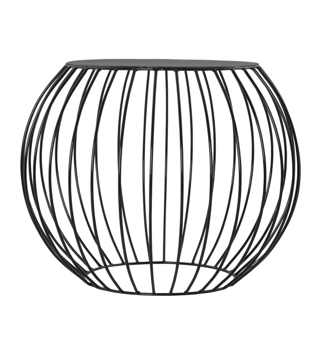 Stolik kawowy VENI 60 cm czarny*Kokoon Design Outlet