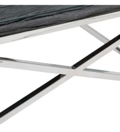 Stolik kawowy VERTA 100 cm szklany*Zona-Design