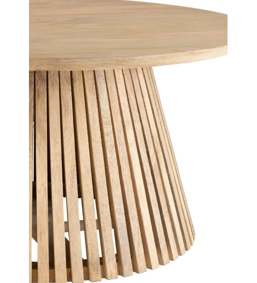 Stolik kawowy VINCENT 90 cm drewno mango*J-Line Outlet