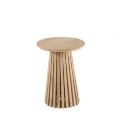 Stolik kawowy VINCENT 40 cm drewno mango*J-Line Outlet