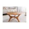 Stolik kawowy WELS 70 cm drewno akacja honey*Invicta Interior Sale