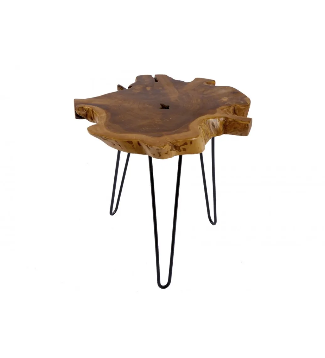 Stolik kawowy Wild drewnoTeak*Invicta Interior New