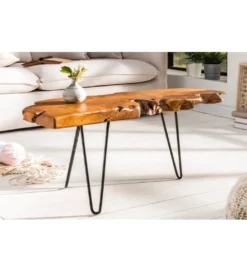 Stolik kawowy Wild drewno Teak*Invicta Interior Outlet