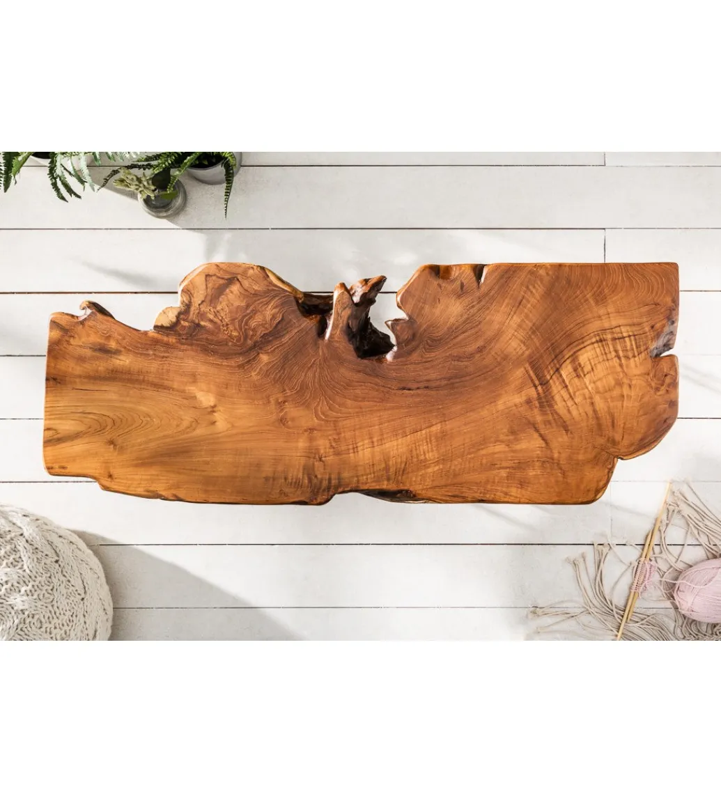 Stolik kawowy Wild drewno Teak*Invicta Interior Outlet