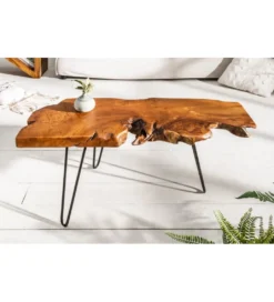 Stolik kawowy Wild drewno Teak*Invicta Interior Outlet