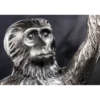 Stolik kawowy WILDLIFE MONKEY 55 cm srebrny*Invicta Interior Hot