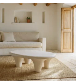Stolik kawowy WILMA 102 cm biały*Zona-Design Online