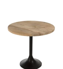 Stolik kawowy Winsen 65 cm drewno*J-Line New