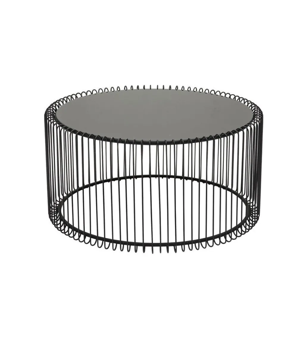 Stolik kawowy Wire SET 2 czarny*KARE Discount