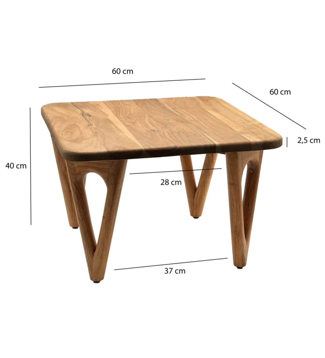 Stolik kawowy WOHNLING 60 cm*WOHNLING, GERMANY Clearance
