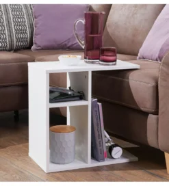 Stolik kawowy WOHNLING 50 cm biały*WOHNLING, GERMANY Online