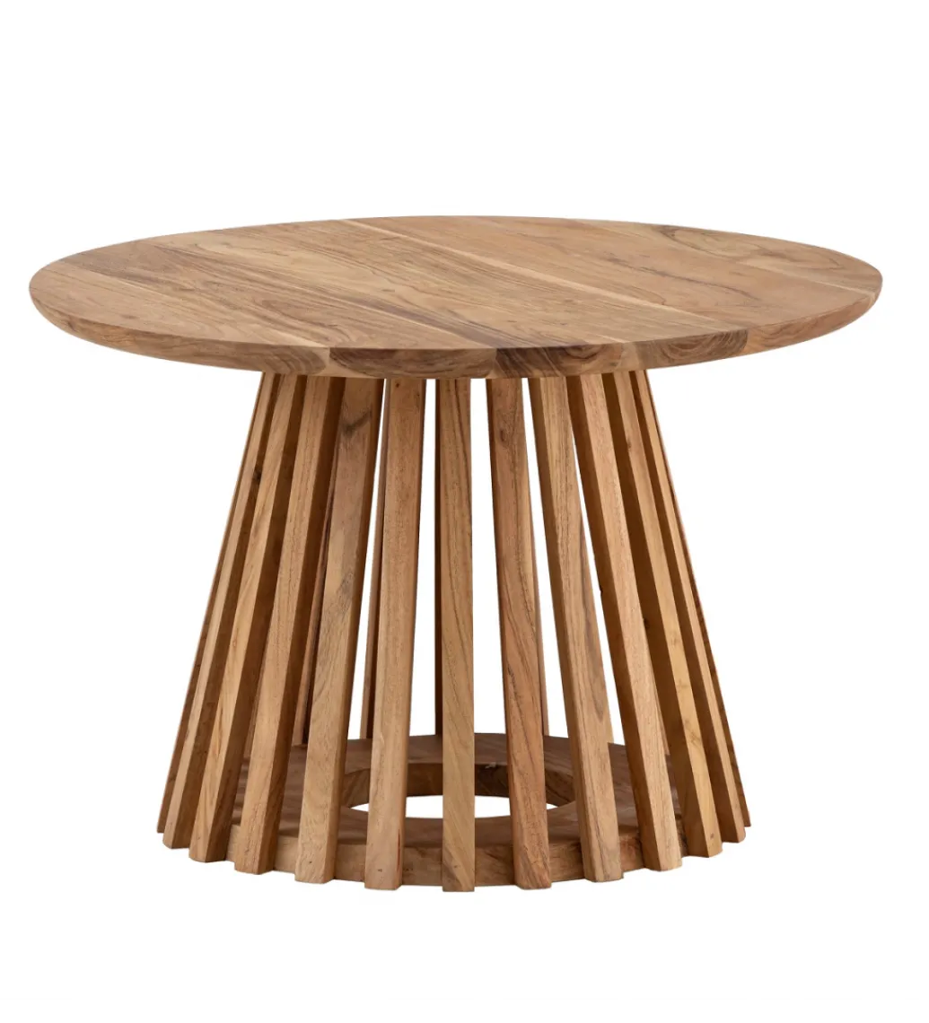 Stolik kawowy WOHNLING 60 cm drewno akacja naturalny*WOHNLING, GERMANY Hot