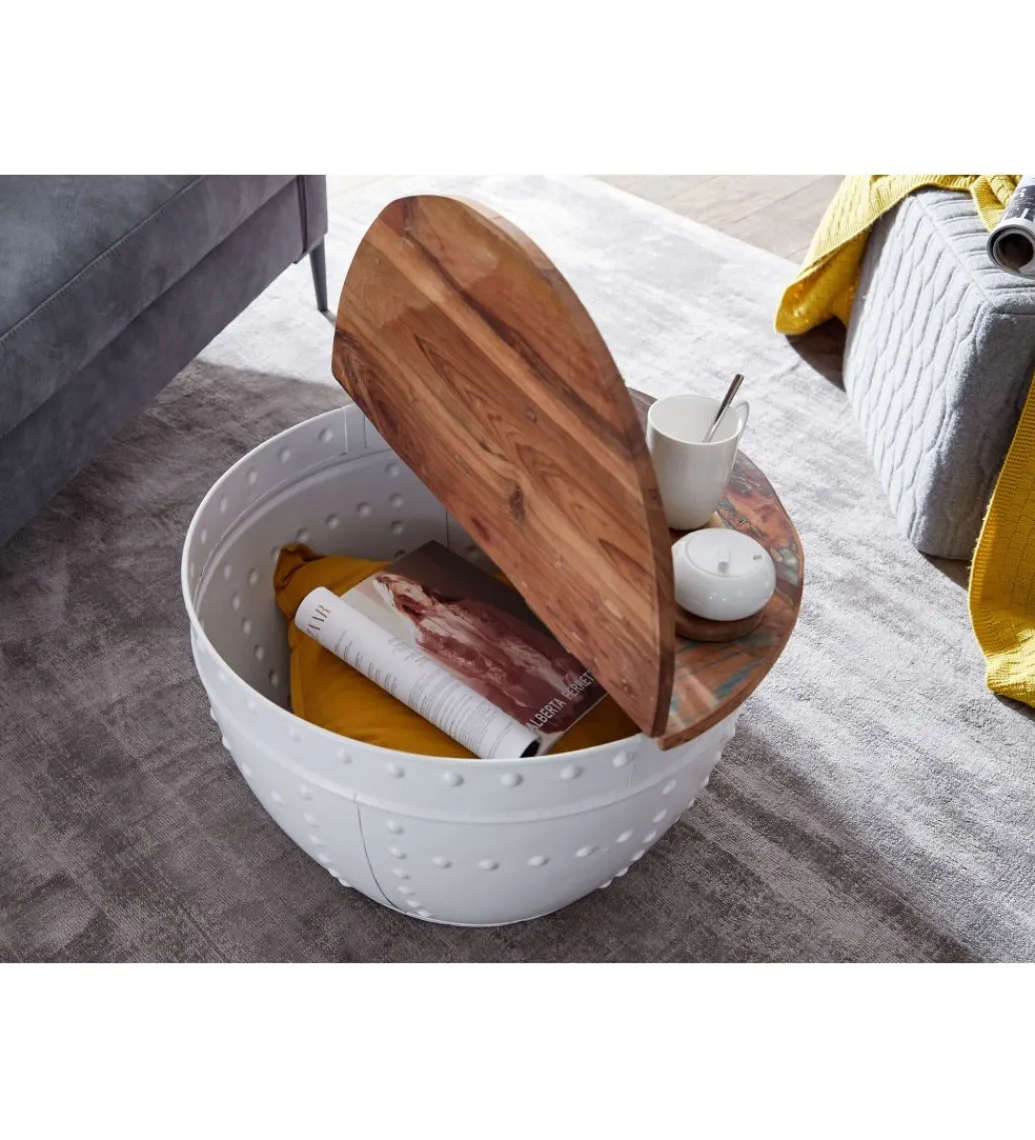 Stolik kawowy WOHNLING 60 cm drewno mango*WOHNLING, GERMANY Clearance