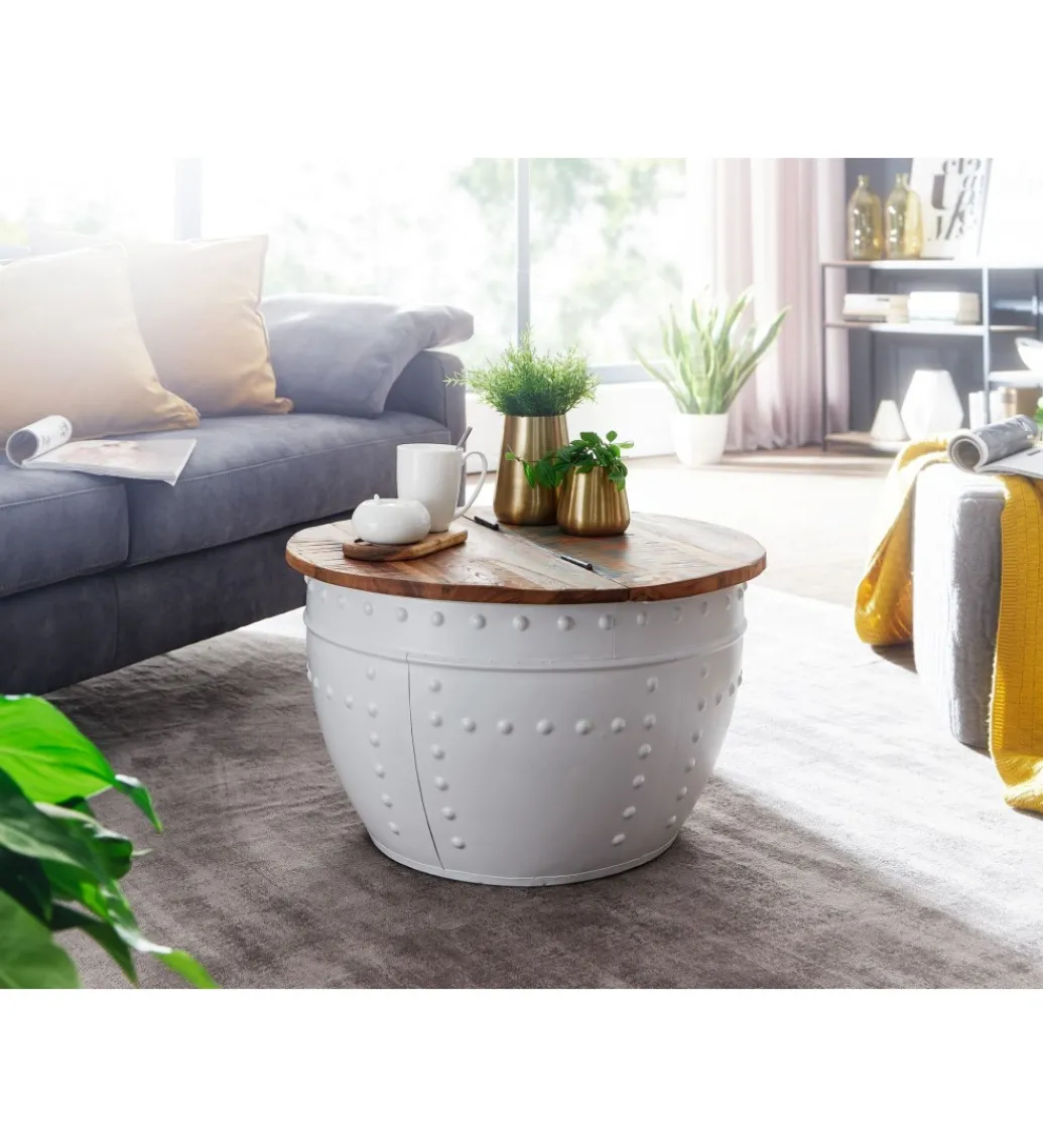 Stolik kawowy WOHNLING 60 cm drewno mango*WOHNLING, GERMANY Clearance