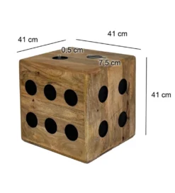Stolik kawowy WOHNLING 41 cm drewno mango*WOHNLING, GERMANY Sale