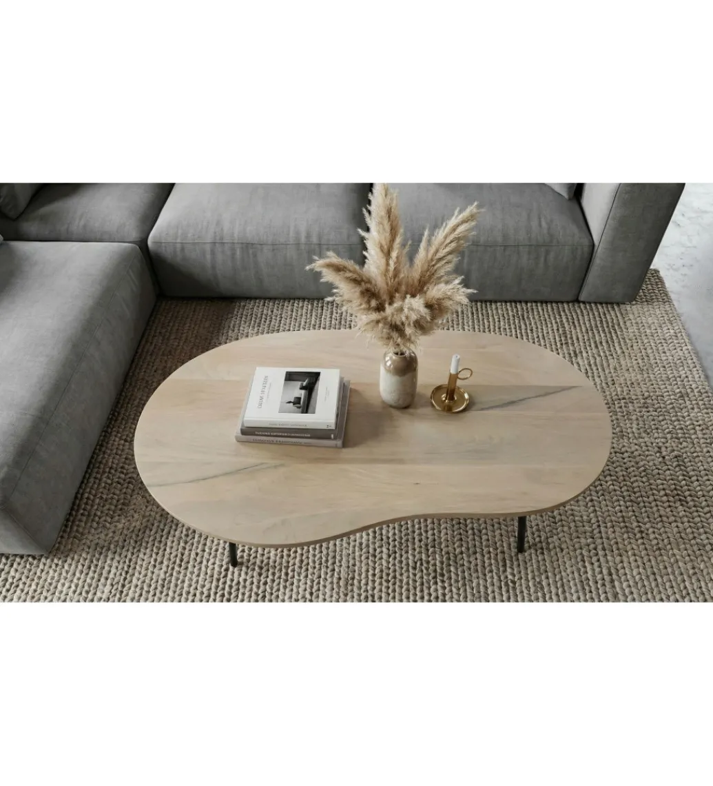 Stolik kawowy WOHNLING 122 cm drewno mango*WOHNLING, GERMANY Best