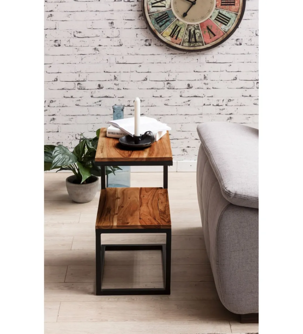Stolik kawowy WOHNLING 45 cm drewno sheesham*WOHNLING, GERMANY Best