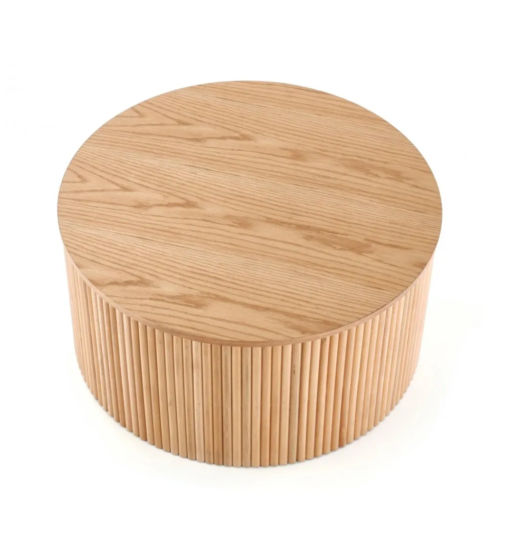 Stolik kawowy WOODY 80 cm naturalny*Halmar Best