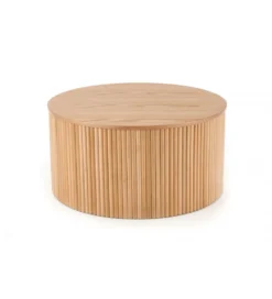 Stolik kawowy WOODY 80 cm naturalny*Halmar Best