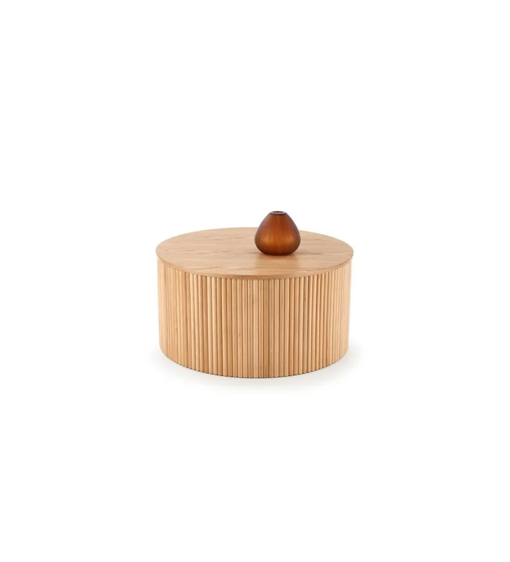 Stolik kawowy WOODY 80 cm naturalny*Halmar Best