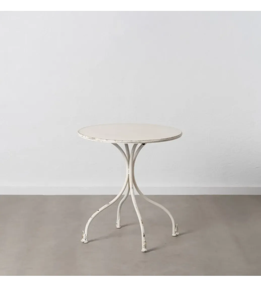 Stolik kawowy ZEGARTA 75 cm kremowy*Zona-Design Discount