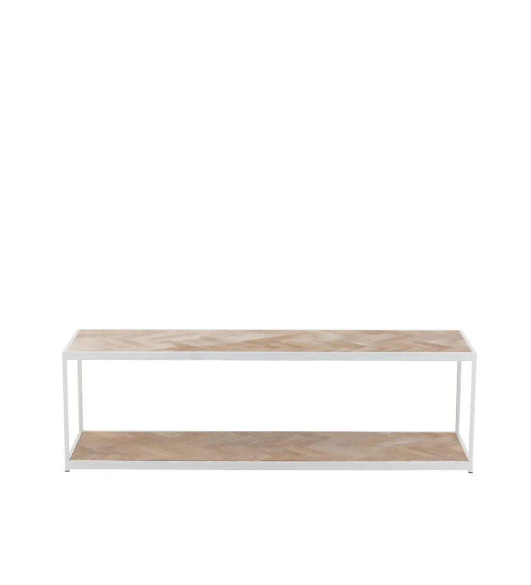Stolik kawowy ZIGZAG 150 cm naturalny*J-Line Sale